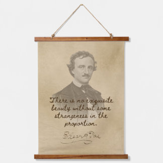 Edgar Allan Poe Quote | Gothische wandtapijten Hangend Wandkleed