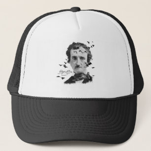Edgar Allan Poe Ravens Halloween Poem Trucker Pet