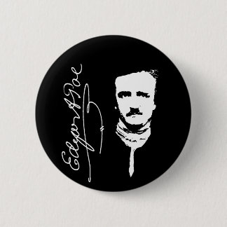 Edgar Allan Poe Ronde Button 5,7 Cm