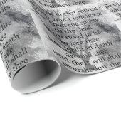 Edgar Allan Poe Spirits van het Dead Halloween ged Cadeaupapier (Rol Hoek)