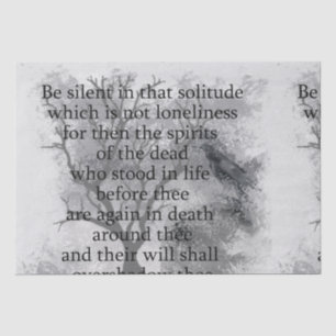 Edgar Allan Poe Spirits van het Dead Halloween ged Tissuepapier