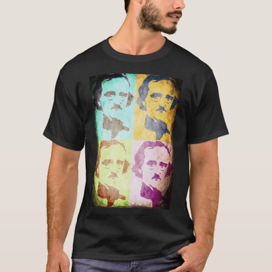 Edgar Allan Poe T-shirt (Voorkant)