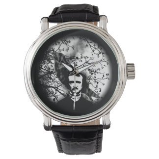 Edgar Allan Poe 'The Raven' Horloge