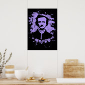 Edgar Allan Poe Tribute (violet) Poster (Keuken)