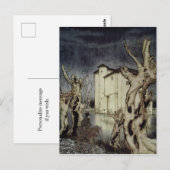 Edgar Allan Poe Usher schilderij van Arthur Rackha Briefkaart (Voorkant / Achterkant)