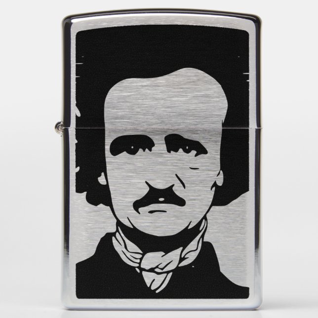 Edgar Allan Poe Zippo Lighter (Voorkant)