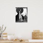 Edgar Allan Poe's Ligeia Poster (Keuken)