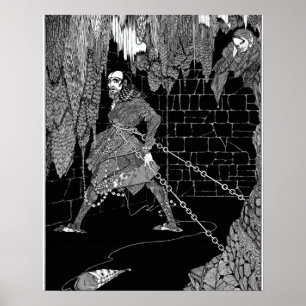 Edgar Allan Poe's Masker van Amtillado Poster