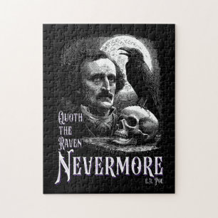 Edgar Allan Poe's Raaf Nooitmeer Legpuzzel