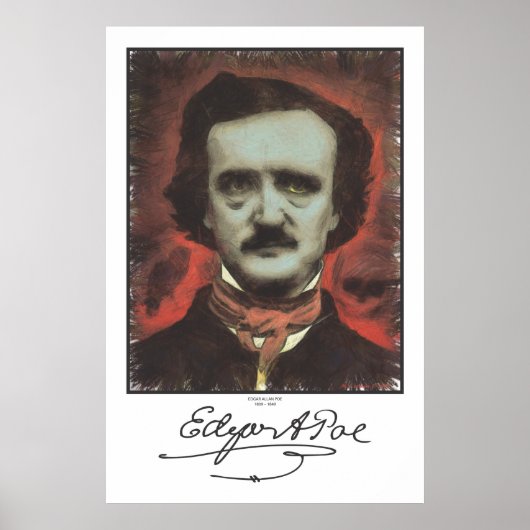Edgar Allen Poe Poster (Voorkant)