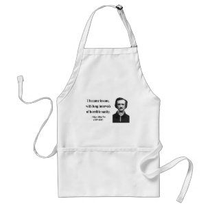 Edgar Allen Poe Quote 2b Standaard Schort