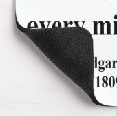 Edgar Allen Poe Quote 6a Muismat (Hoek)