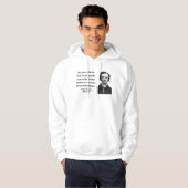 Edgar Allen Poe Quote 9b Hoodie (Voorkant volledig)