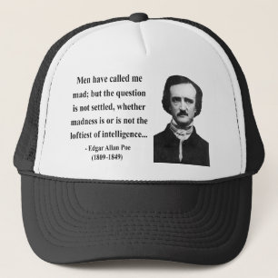 Edgar Allen Poe Quote 9b Trucker Pet