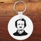 Edgar Allen Poe Raven Sleutelhanger (Voorkant)