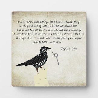 Edgar Allen Poe Table Decor Fotoplaat