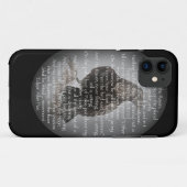 Edgar Allen Poe "The Raven" Halloween-gevogelte Case-Mate iPhone Case (Achterkant (horizontaal))
