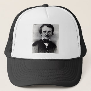 Edgar Allen Poe "Weep Alone" Love Quote Trucker Pet