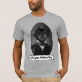 Edgar Allen Pug T-shirt (Voorkant)