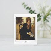 Edgar Degas #11 - Carte postale d'art fin (Debout devant)
