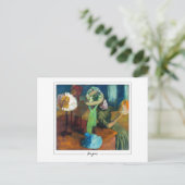 Edgar Degas #12-2 - Carte postale d'art fin (Debout devant)