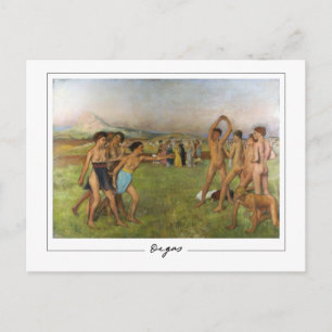 Edgar Degas #139 - Kunstansichtkaart Briefkaart