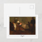 Edgar Degas #13 - Carte postale Art (Devant / Derrière)