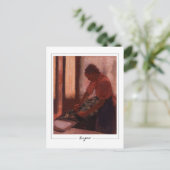 Edgar Degas #14 - Carte postale d'art (Debout devant)
