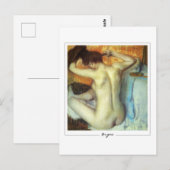 Edgar Degas #17 - Carte postale Art (Devant / Derrière)