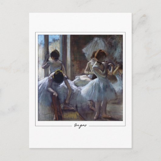Edgar Degas #1 - Carte postale Art (Devant)