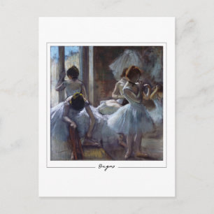 Edgar Degas #1 - Kunstansichtkaart Briefkaart