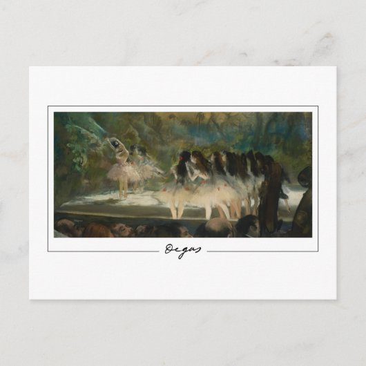 Edgar Degas #21-2 - Carte postale Art (Devant)