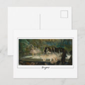 Edgar Degas #21-2 - Carte postale d'art (Devant / Derrière)