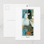 Edgar Degas #27-2 - Carte postale d'art (Devant / Derrière)