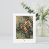 Edgar Degas #285-2 - Carte postale d'art fin (Debout devant)