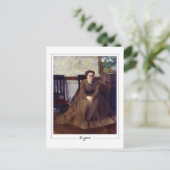 Edgar Degas #29-2 - Carte postale d'art (Debout devant)