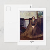 Edgar Degas #29-2 - Carte postale d'art (Devant / Derrière)