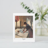 Edgar Degas #31 - Carte postale d'art (Debout devant)