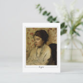 Edgar Degas #328-2 - Carte postale d'art fin (Debout devant)