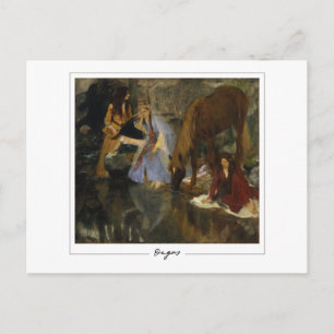 Edgar Degas #32 - Carte postale d'art fin