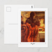 Edgar Degas #399-2 - Carte postale d'art (Devant / Derrière)