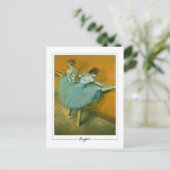 Edgar Degas #4-2 - Carte postale d'art fin (Debout devant)