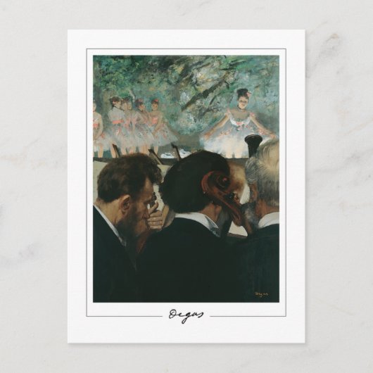 Edgar Degas #5-2 - Carte postale d'art (Devant)