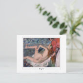 Edgar Degas #5 - Kunstkaart Briefkaart (Staand voorkant)
