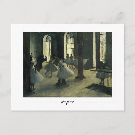 Edgar Degas #7-2 - Carte postale Art (Devant)