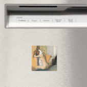 Edgar Degas After the Bath, Woman Drying Neck Magneet (Insitu (Vaatwasser))