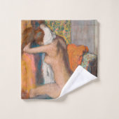 Edgar Degas - Après le bain, une femme essuie le c (Gant de toilette)