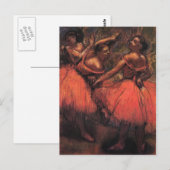 Edgar Degas Art Briefkaarten (Voorkant / Achterkant)