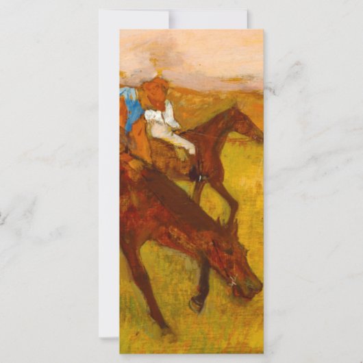 Edgar Degas avant la carte de course (Devant)