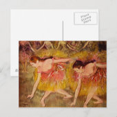 Edgar Degas Ballerina Briefkaart (Voorkant / Achterkant)